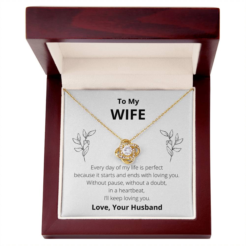 To My Wife: Loving You - Necklace
