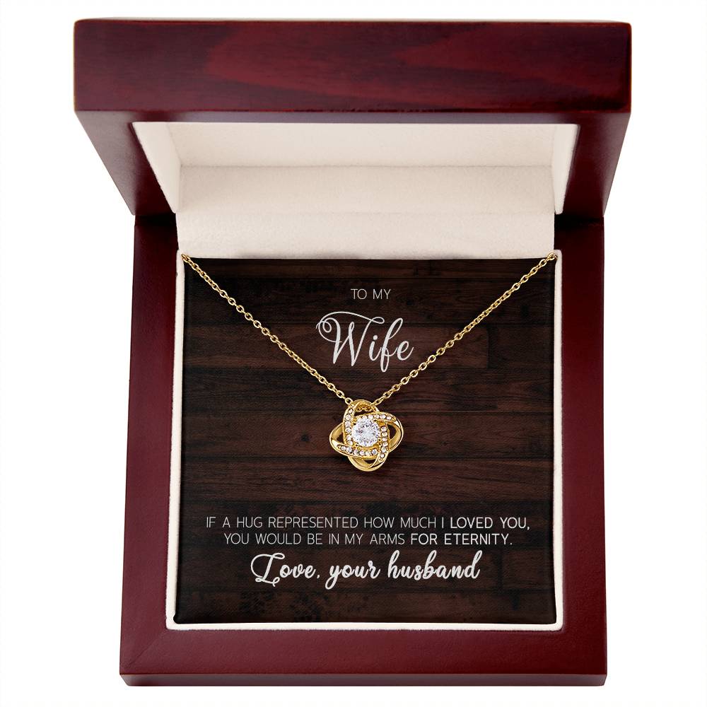 To My Wife, Love Your Husband Necklace