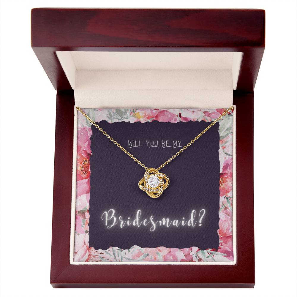 Bridesmaid Proposal Necklace | Bridesmaid Proposal Jewelry | Bridesmaid Proposal | Matron of Honor Gift | Maid of Honor Gift Necklace | Be My Bridesmaid | Will You Be My Bridesmaid?