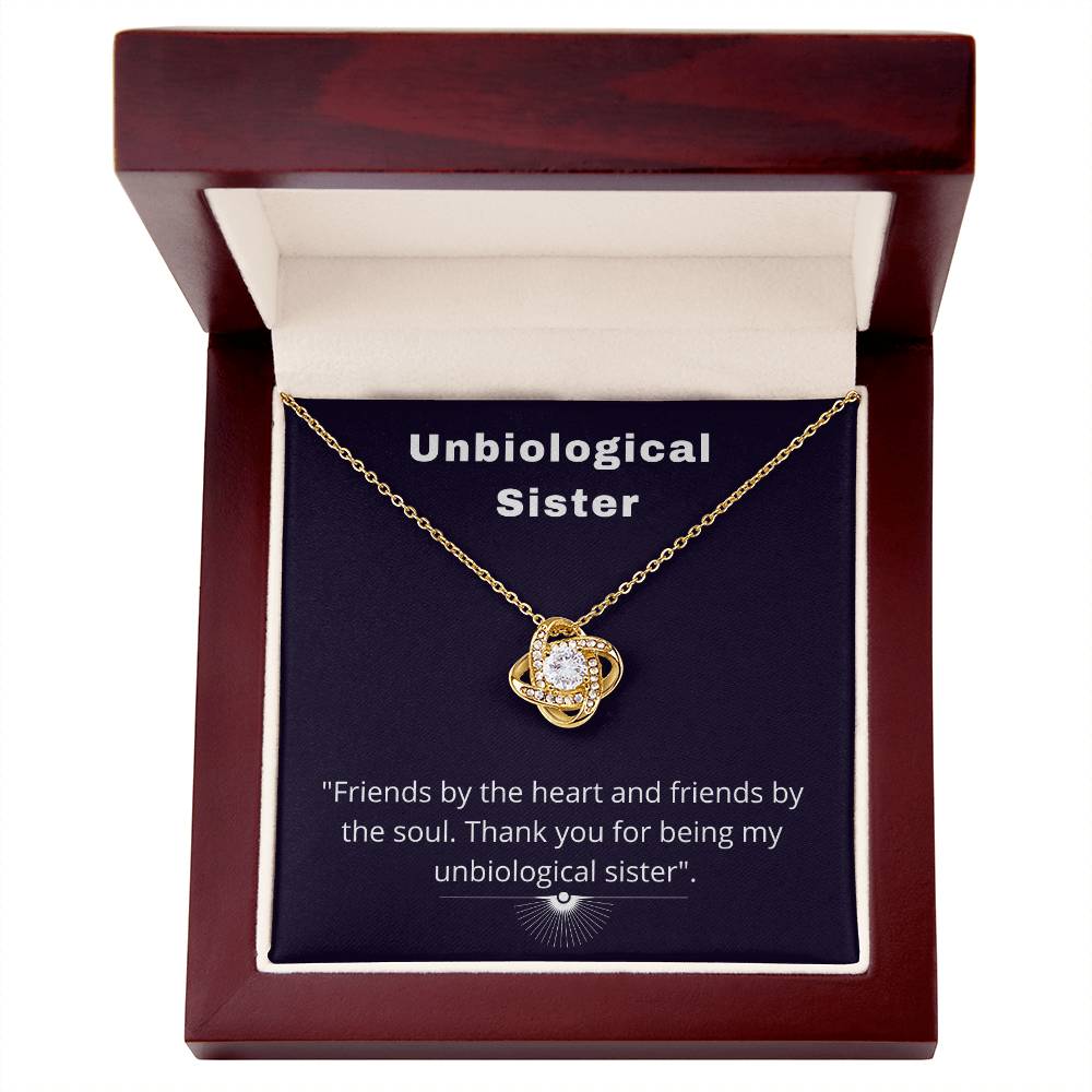 To My Unbiological Sister - Bestfriend Forever - Necklace
