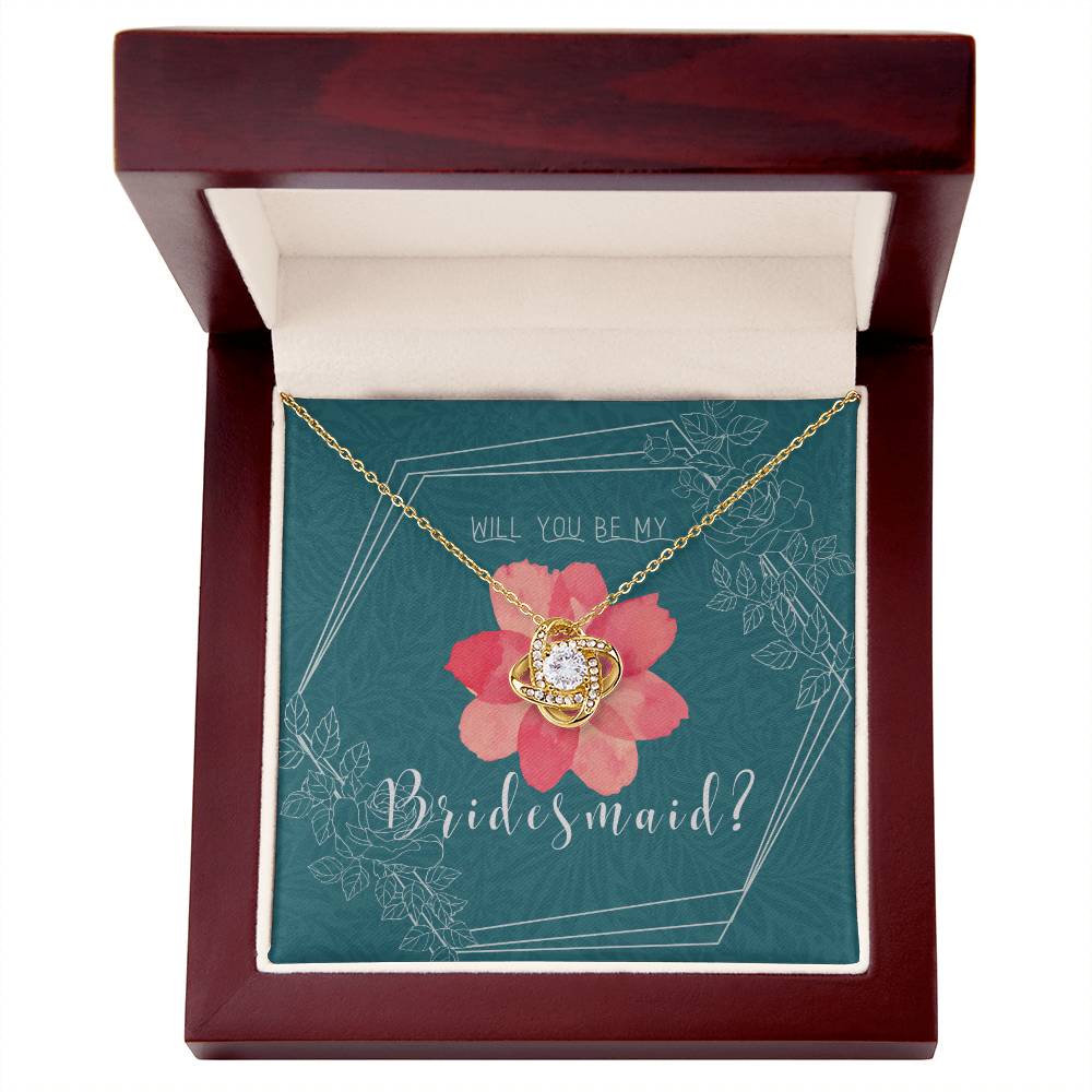 Bridesmaid Proposal Necklace | Bridesmaid Proposal Jewelry | Bridesmaid Proposal | Matron of Honor Gift | Maid of Honor Gift Necklace | Be My Bridesmaid | Will You Be My Bridesmaid?