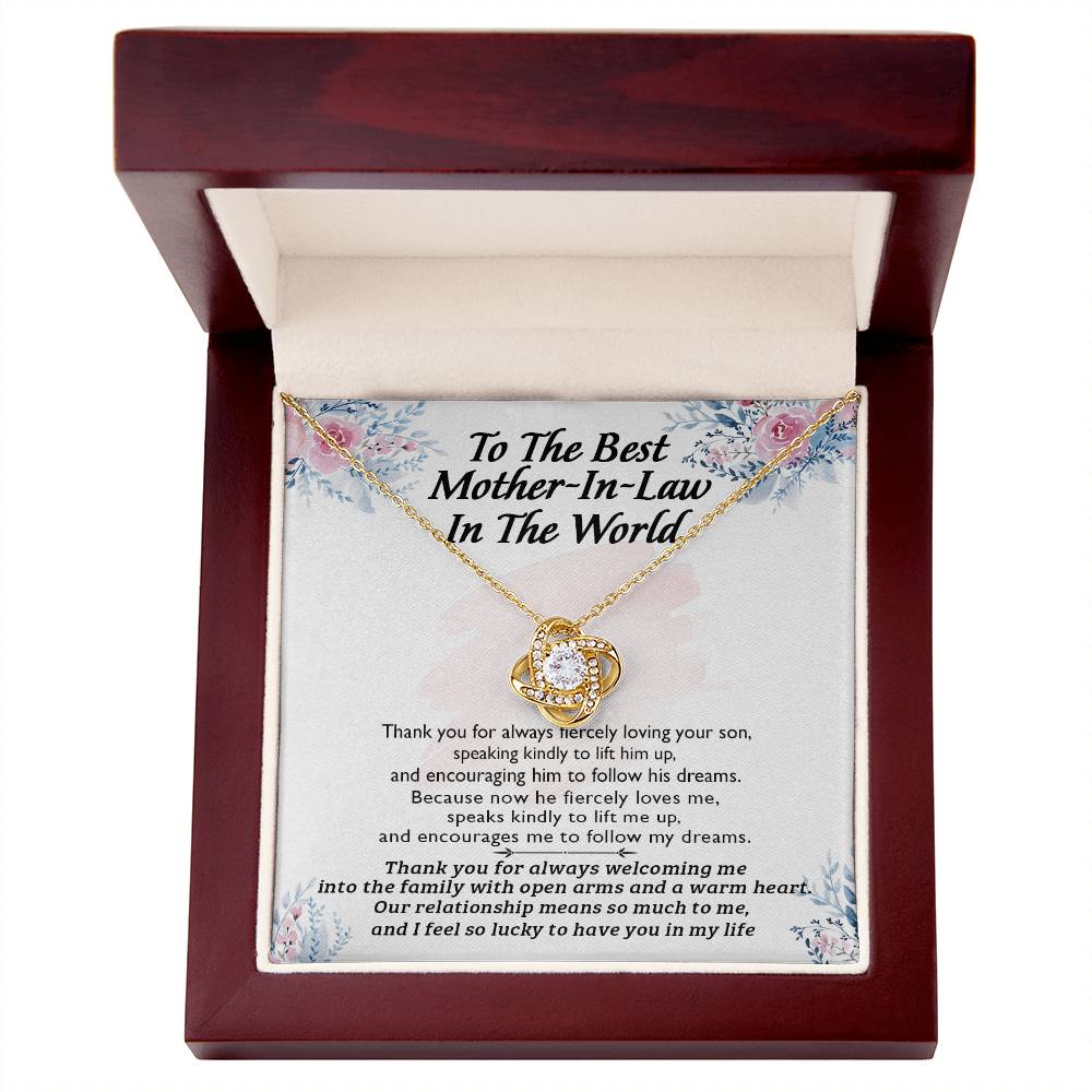 (Almost Gone) Gift for Mother-In-Law - Lift Him Up - Love Knot