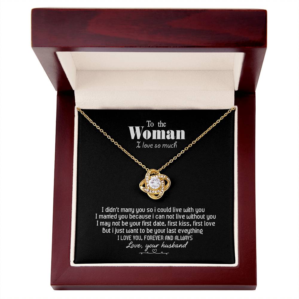 To the Woman I Love So Much, Husband Gift to Wife