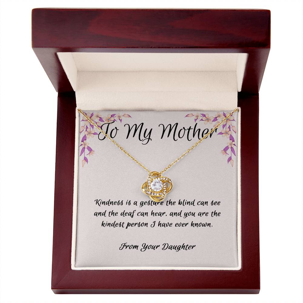 To My Mother - From Your Daughter - Necklace