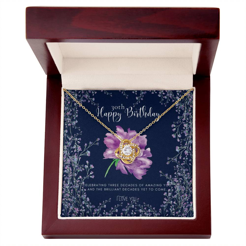 30th Birthday Gifts for Women | Necklace for Her | 3 Decade Jewelry | 30 Years Old | Best Friend Gift | 30th Birthday Gift Necklace | Birthday Gift | Jewelry Gift for Her