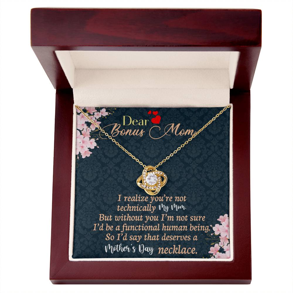 Bonus Mom - Mother's Day Necklace