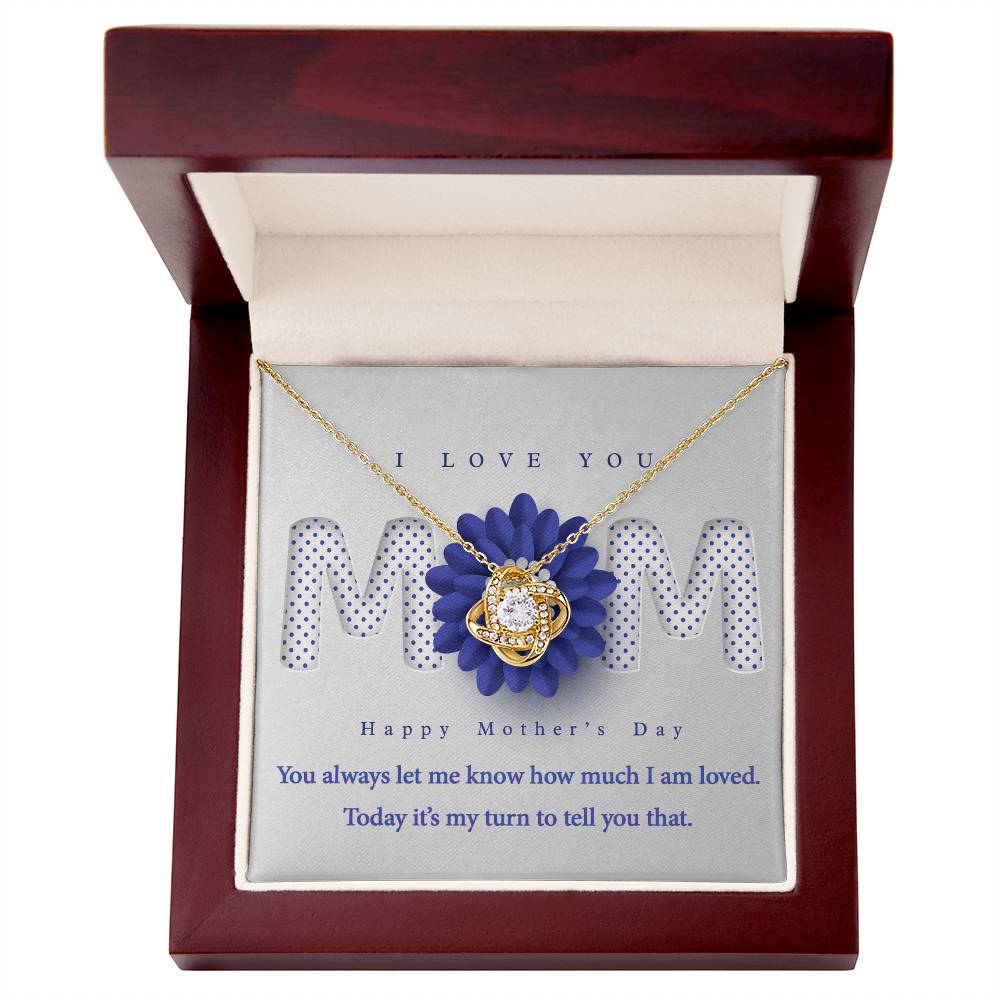 I Love You Mom Mother's Day Gift From Daughter or Son