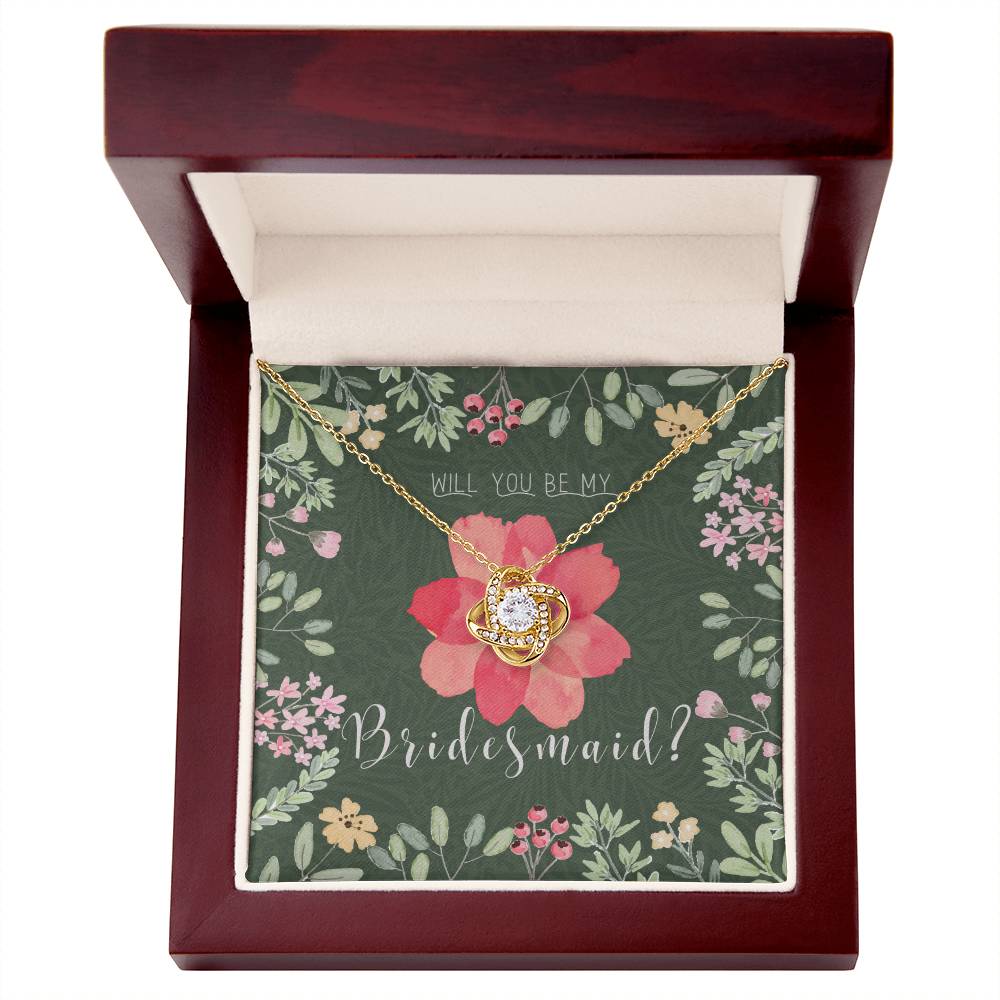 Bridesmaid Proposal Necklace | Bridesmaid Proposal Jewelry | Bridesmaid Proposal | Matron of Honor Gift | Maid of Honor Gift Necklace | Be My Bridesmaid | Will You Be My Bridesmaid?