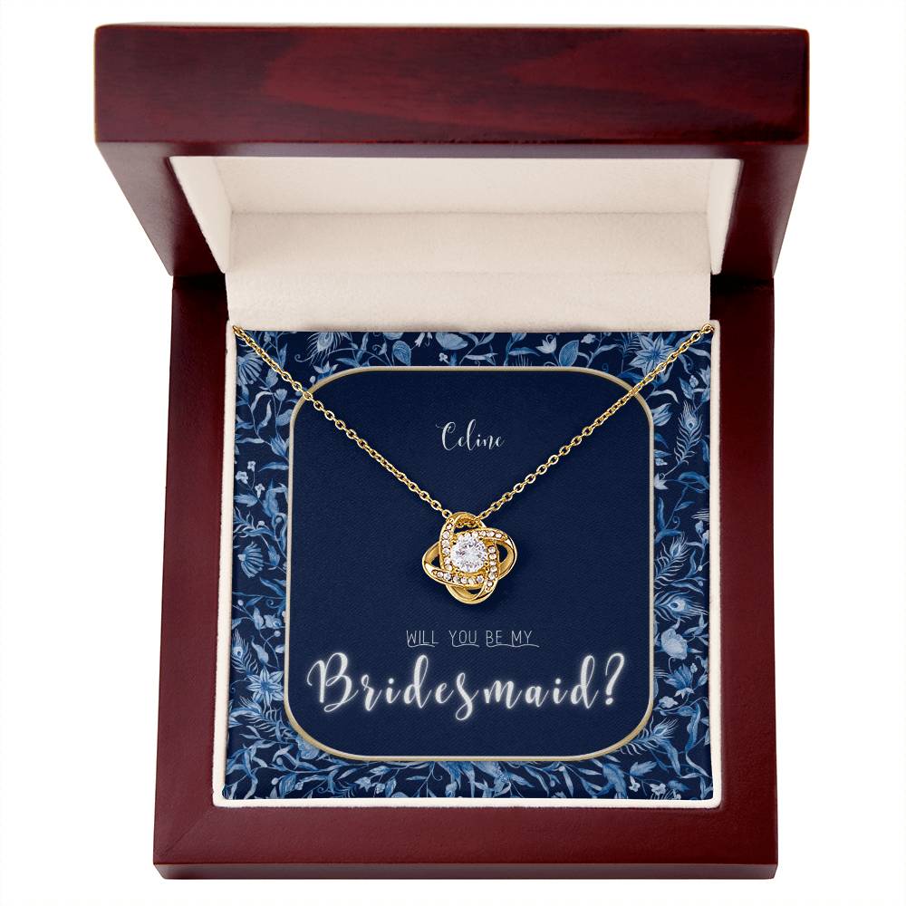 Bridesmaid Proposal Necklace | Bridesmaid Proposal Jewelry | Bridesmaid Proposal | Matron of Honor Gift | Maid of Honor Gift Necklace | Be My Bridesmaid | Will You Be My Bridesmaid?