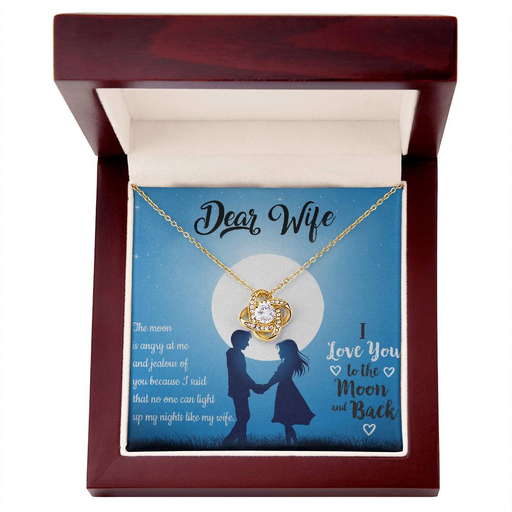 Dear Wife - I Love You - 925 Sterling Silver Pendant