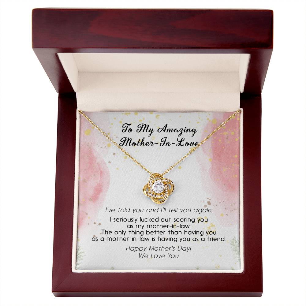 (Almost Gone) Gift for Mother-In-Law - the Only Thing - Love Knot