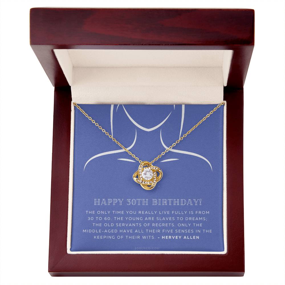 30th Birthday Gift for Her, 30th Birthday Gift for Women, 30th Birthday Gift Necklace, Happy 30th Birthday, Friend 30th Birthday