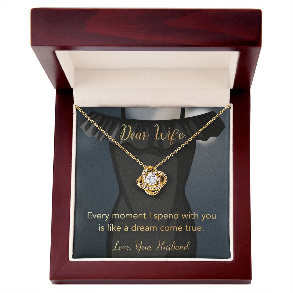 To My Wife Necklace - Every Moment