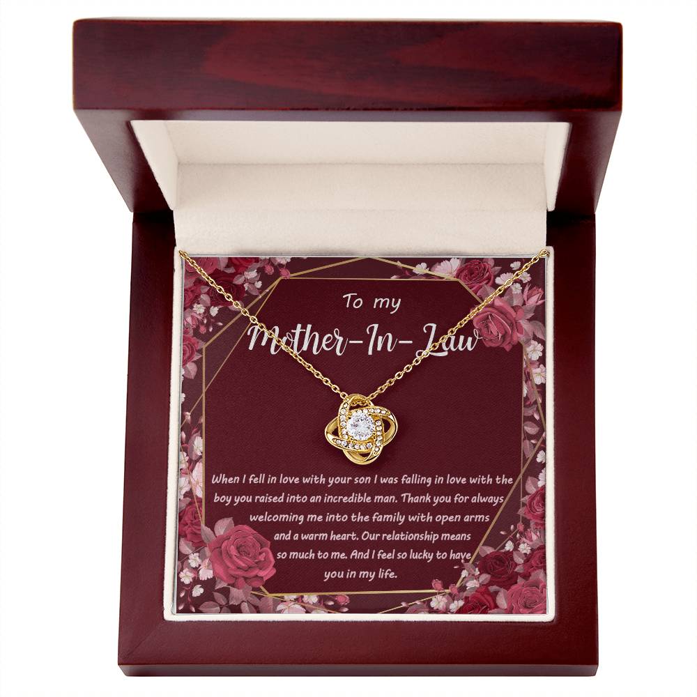 (Almost Sold Out) Forever Love - to My Mother-In-Law Necklace