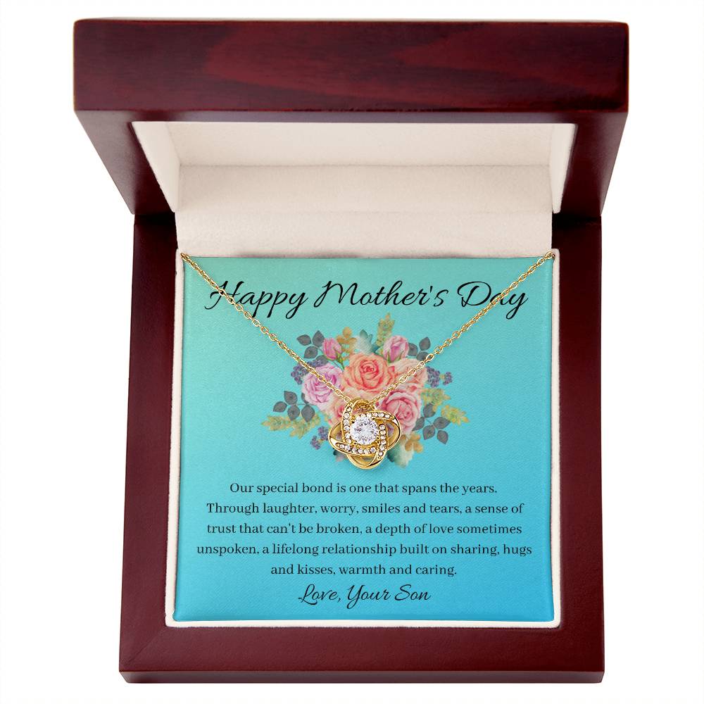 Happy Mother's Day - Love Knot Necklace - Love, Your Son