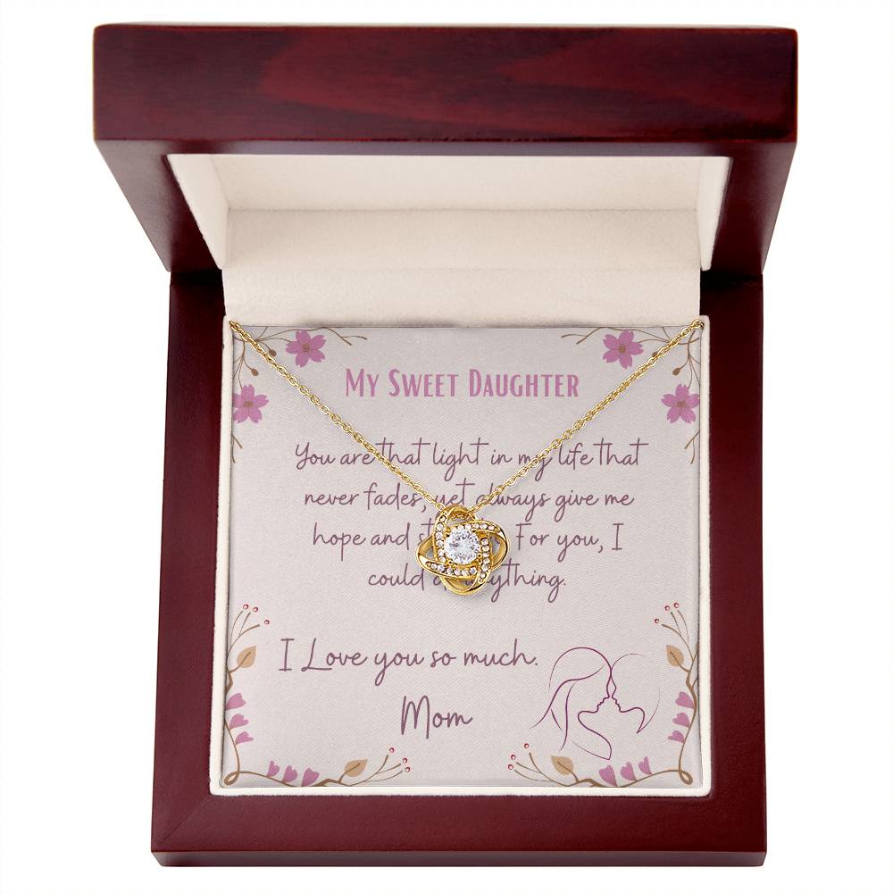 Daughter Necklace From Mom