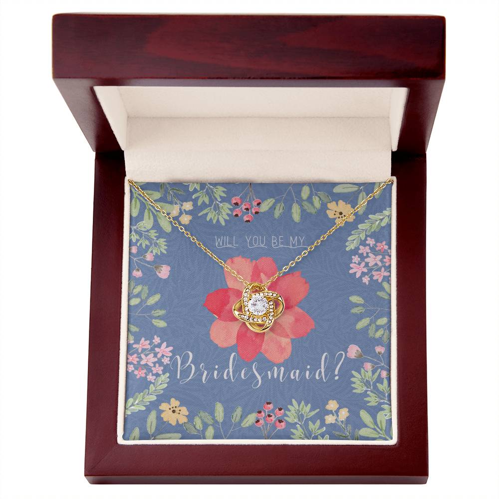 Bridesmaid Proposal Necklace | Bridesmaid Proposal Jewelry | Bridesmaid Proposal | Matron of Honor Gift | Maid of Honor Gift Necklace | Be My Bridesmaid | Will You Be My Bridesmaid?