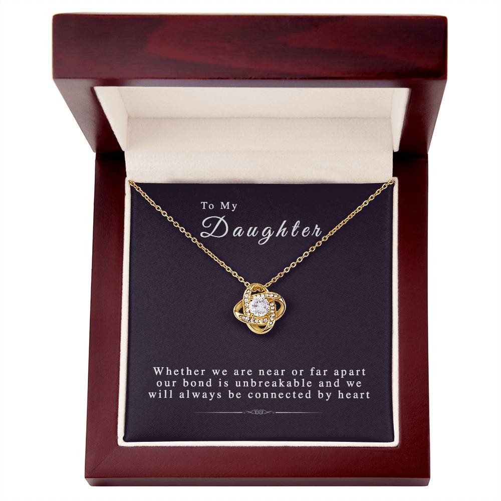 Love Knot Necklace - the Perfect Gift for Daughter