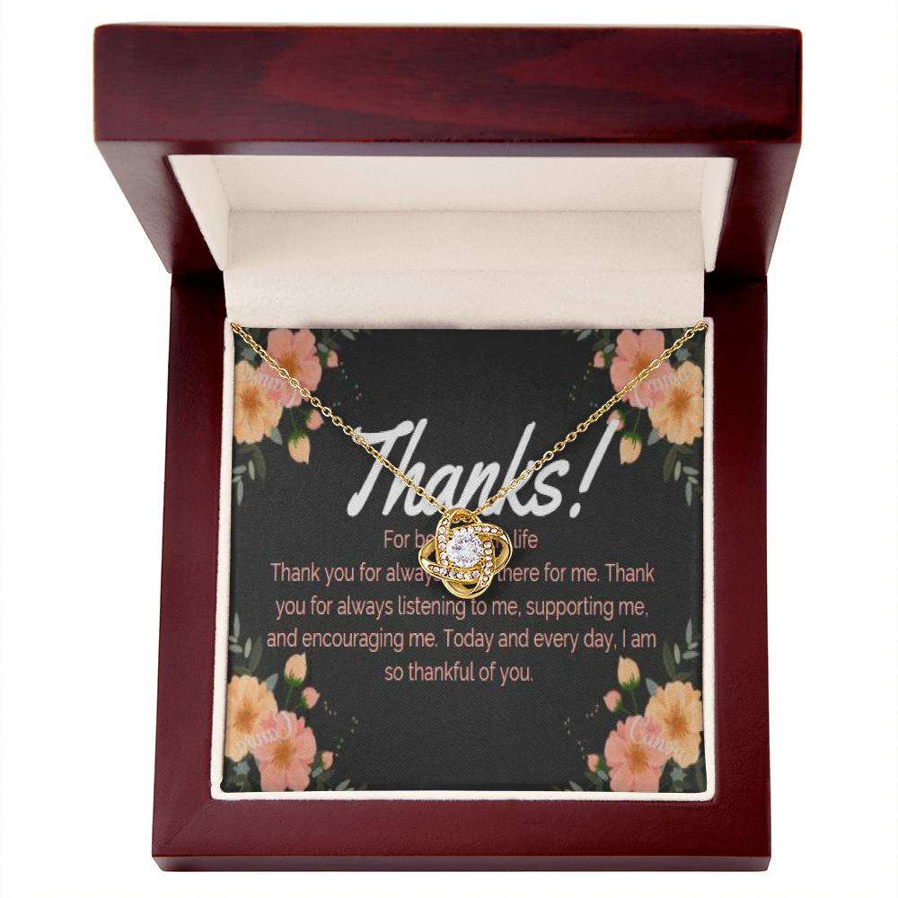 Thank You Gift, Gift for Friend, Best Friend Gift, Best Friend Necklace, Thank You for Being in My Life