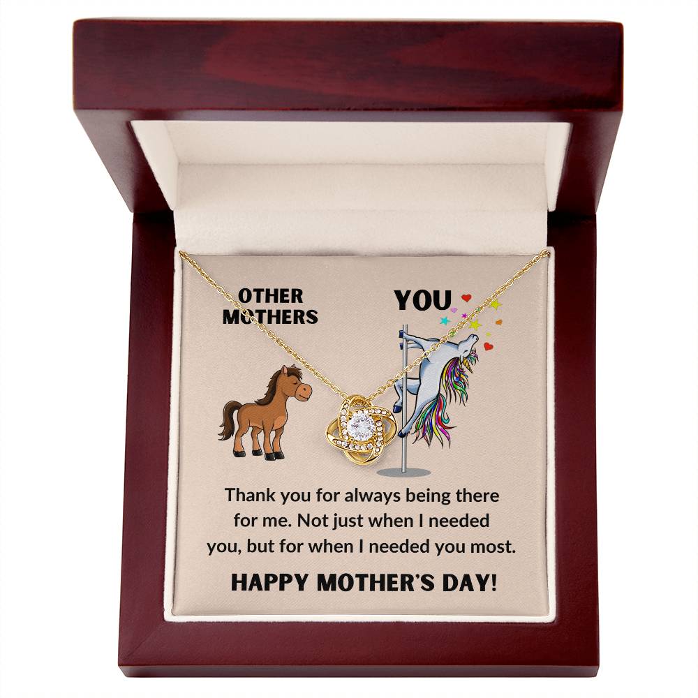 Dancing Unicorn - Mother's Day Necklace