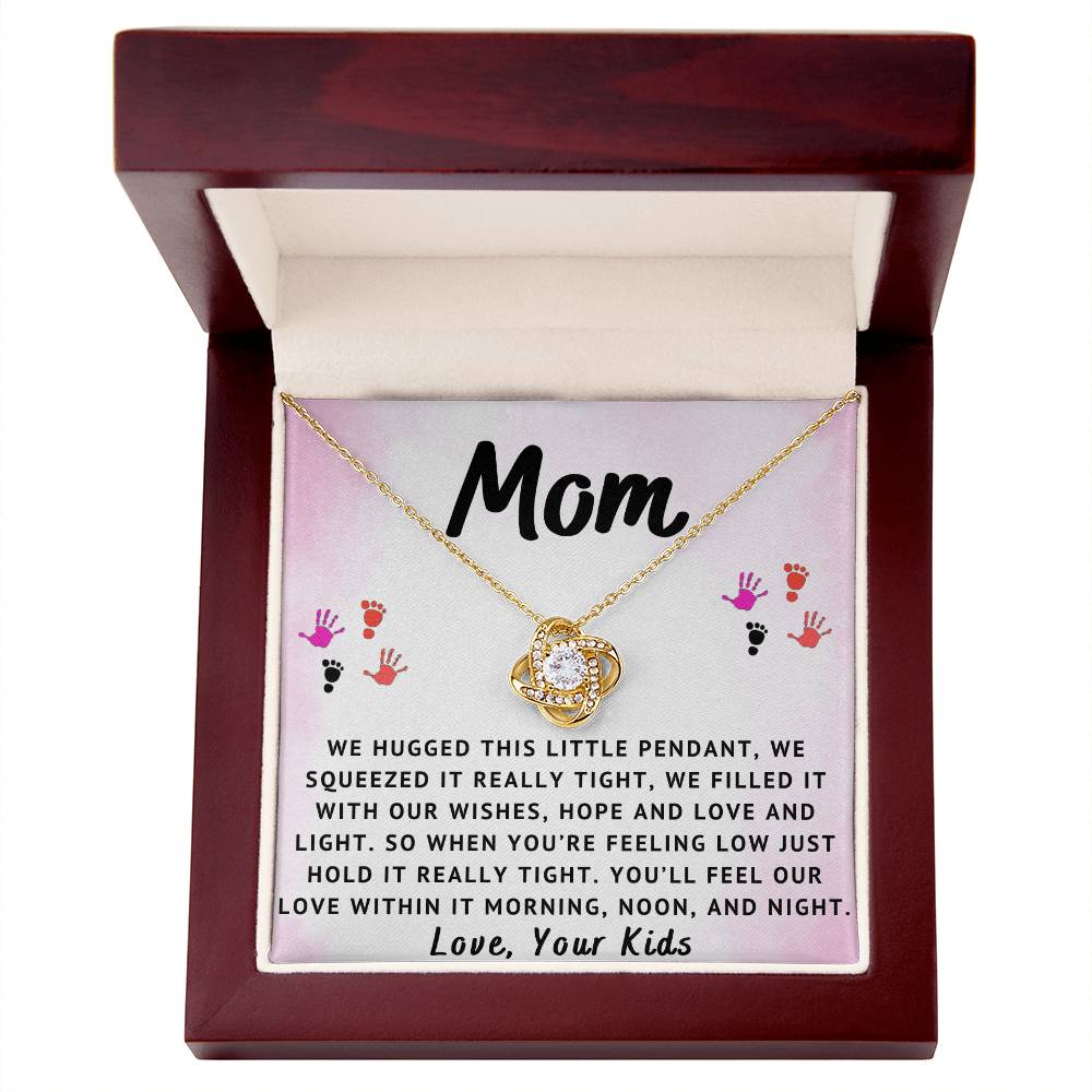 (Almost Gone) Mom Love From Kids Necklace