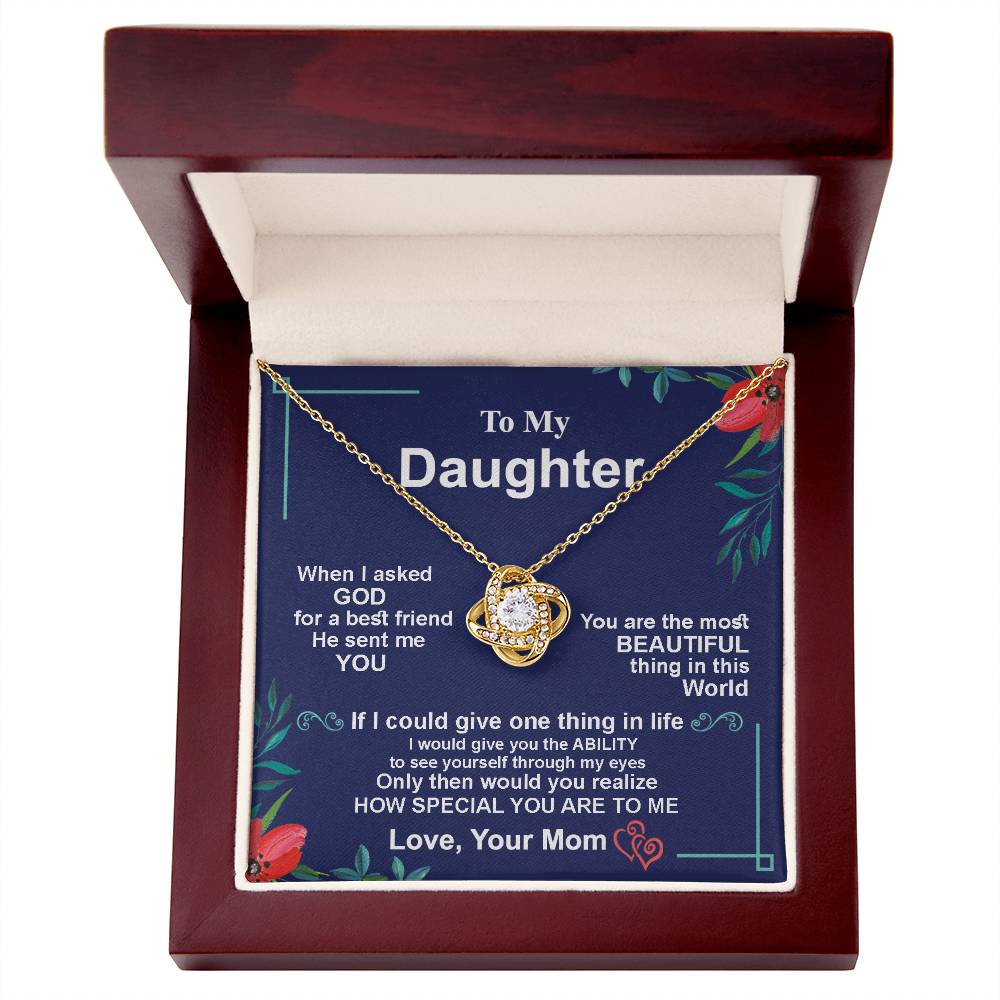To My Daughter - You Are Special to Me - Necklace