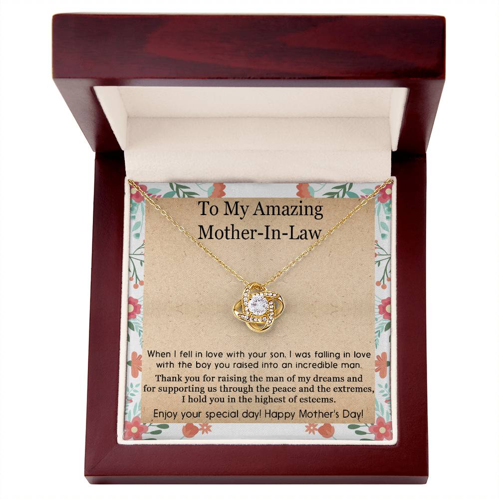 (Almost Gone) Gift for Mother-In-Law - Support Us - Love Knot