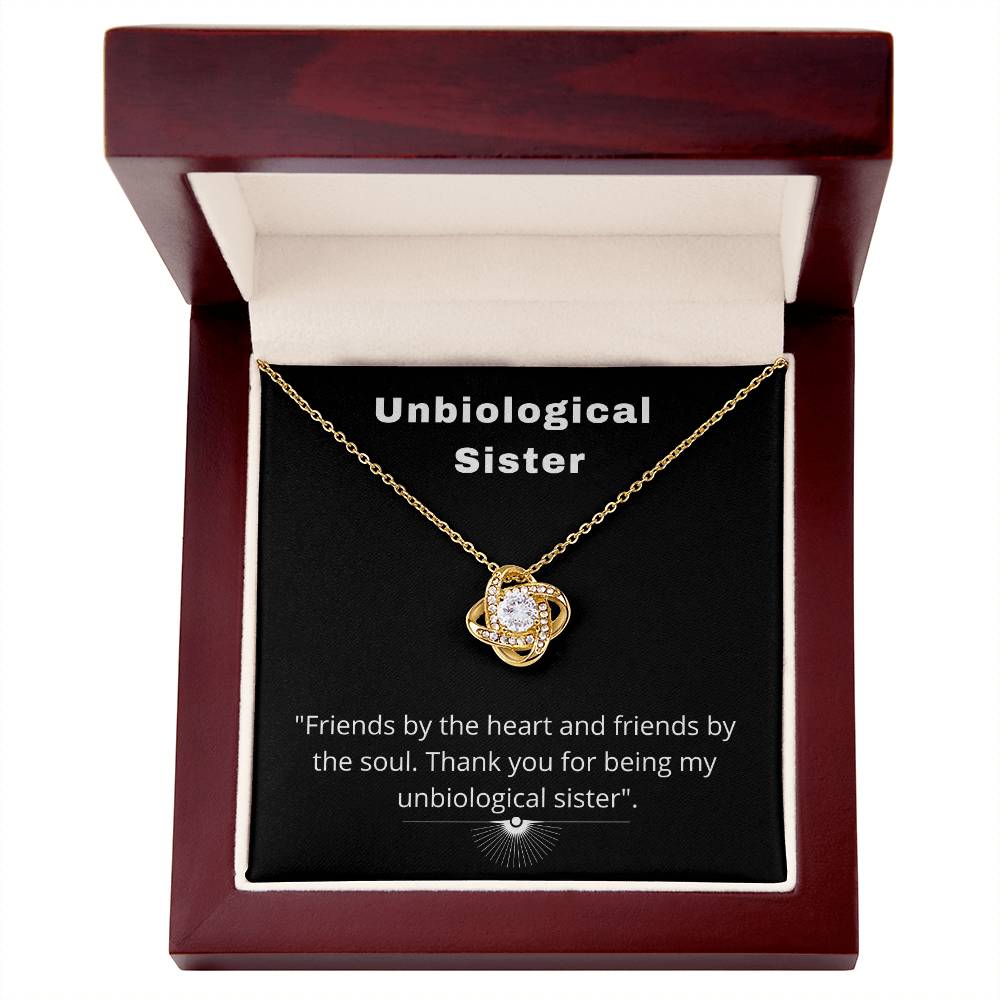 To My Unbiological Sister - Best Friend Forever - Necklace