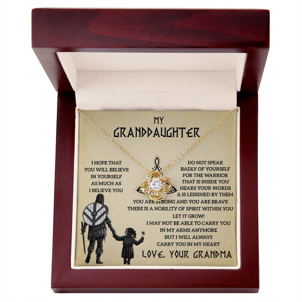 Necklace for Granddaughter - an Eternal Love From Grandma
