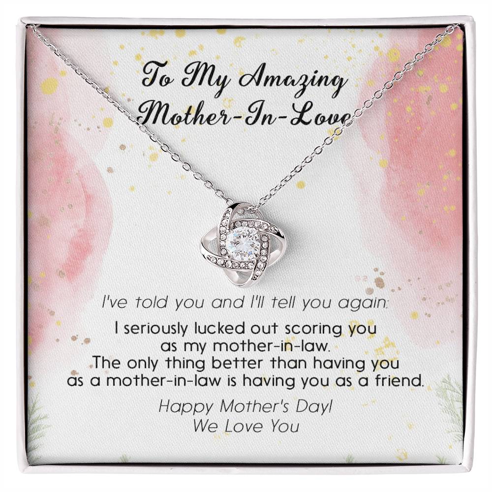 (Almost Gone) Gift for Mother-In-Law - the Only Thing - Love Knot