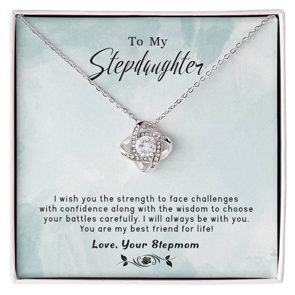 To My Stepdaughter - Best Friend for Life - Necklace