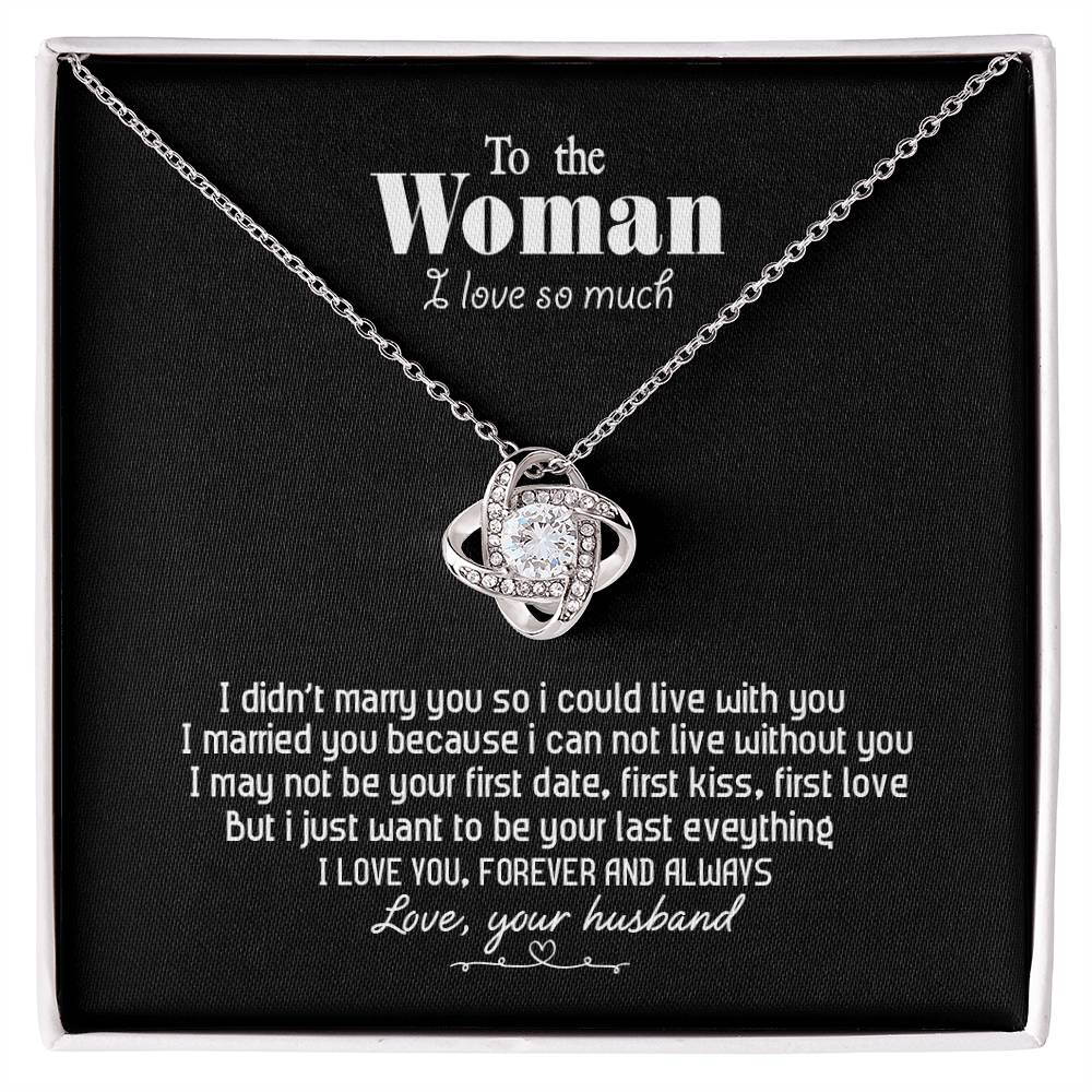 To the Woman I Love So Much, Husband Gift to Wife