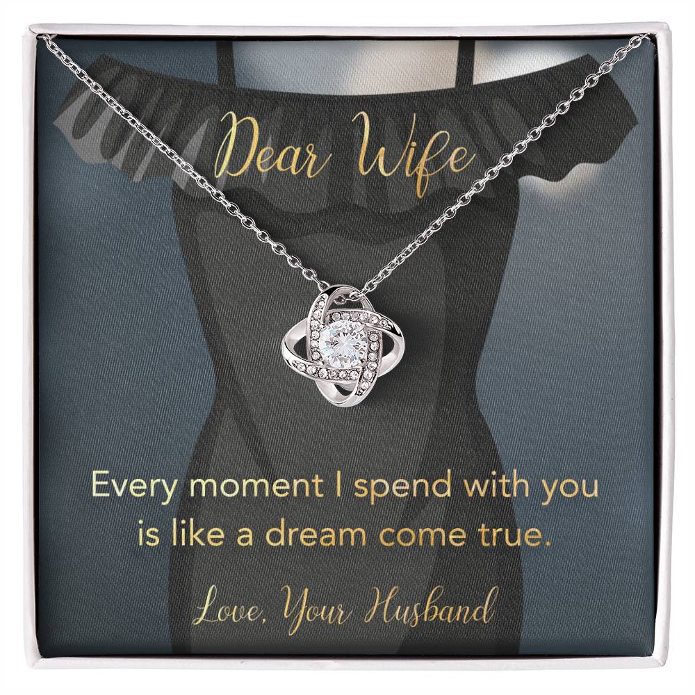 To My Wife Necklace - Every Moment