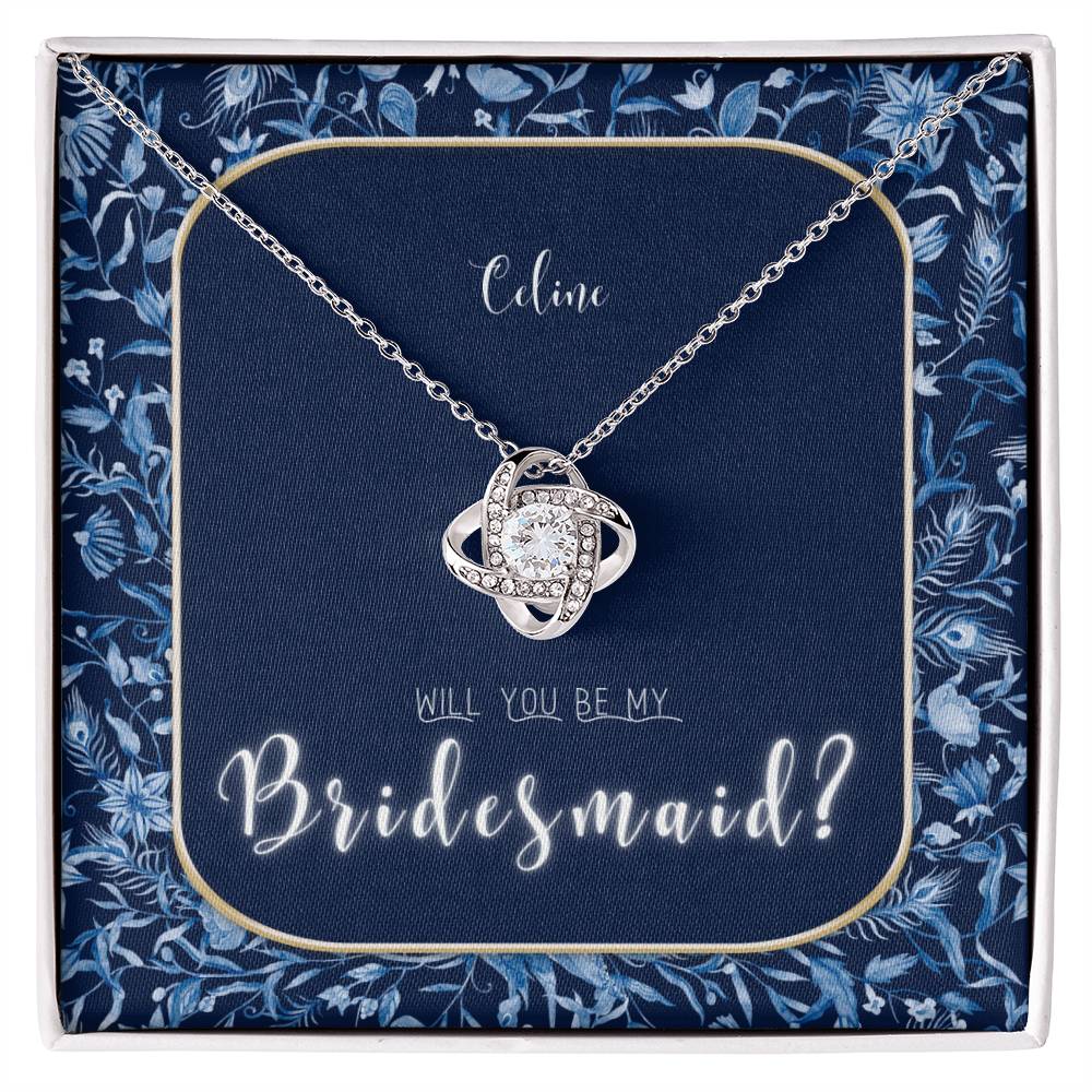 Bridesmaid Proposal Necklace | Bridesmaid Proposal Jewelry | Bridesmaid Proposal | Matron of Honor Gift | Maid of Honor Gift Necklace | Be My Bridesmaid | Will You Be My Bridesmaid?