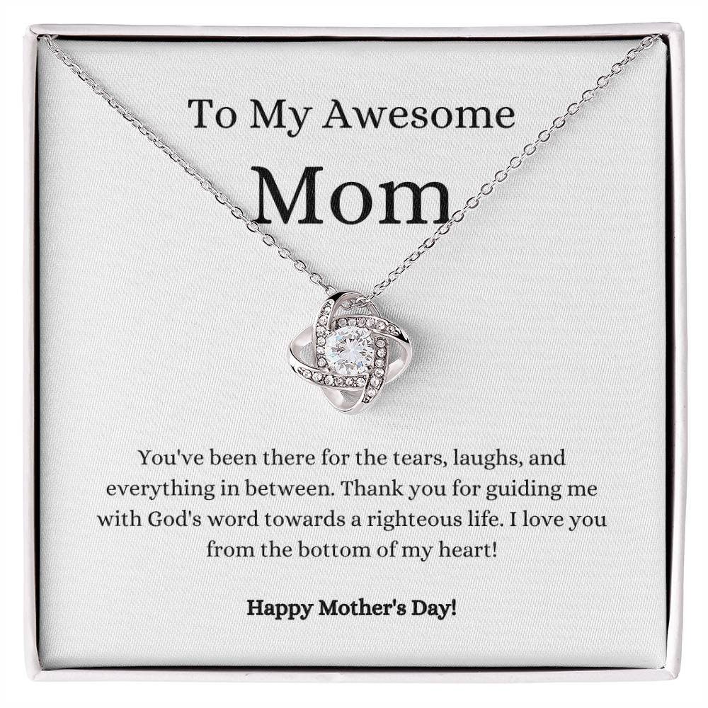 Mother's Day Laugh & Tears | Love Knot Necklace