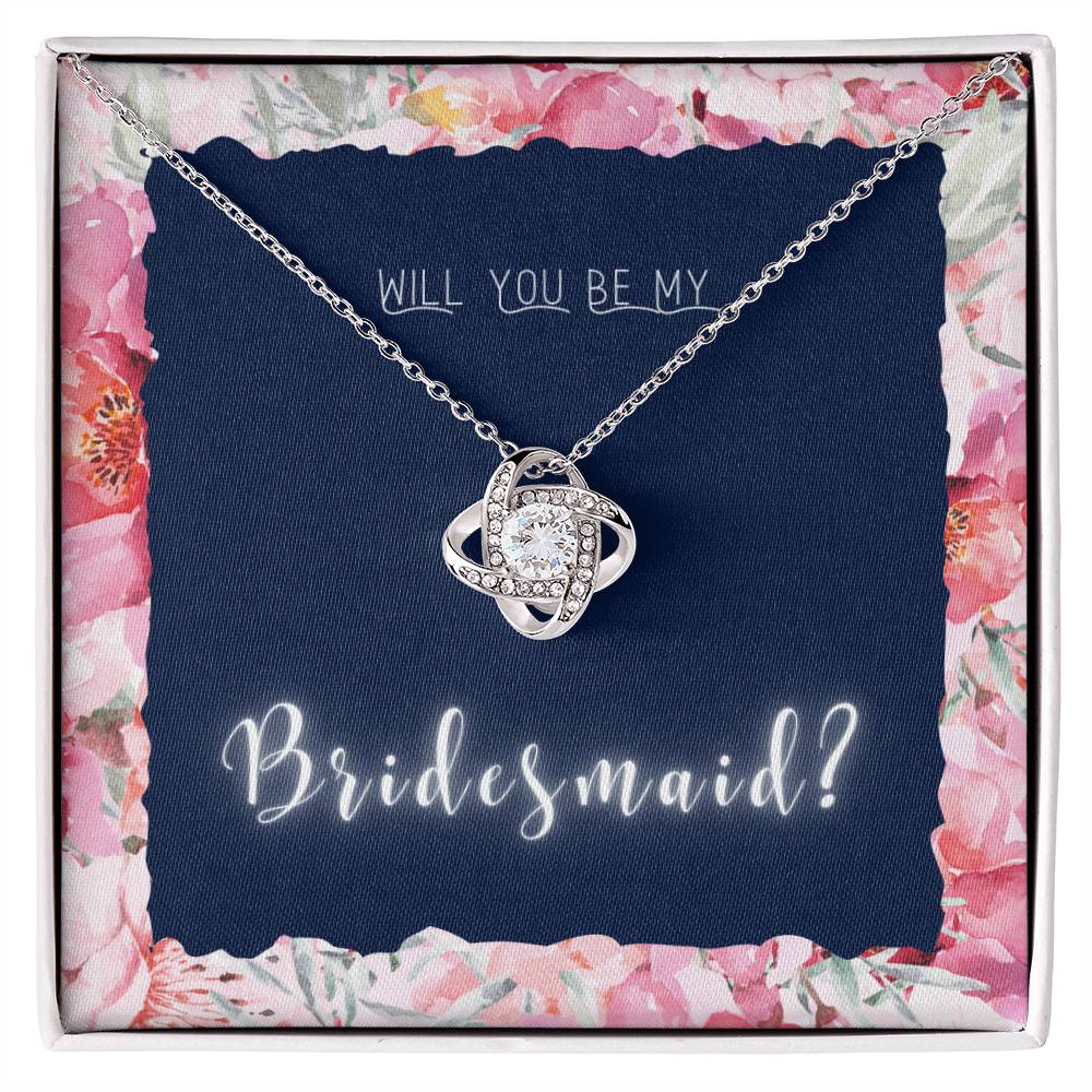 Bridesmaid Proposal Necklace | Bridesmaid Proposal Jewelry | Bridesmaid Proposal | Matron of Honor Gift | Maid of Honor Gift Necklace | Be My Bridesmaid | Will You Be My Bridesmaid?