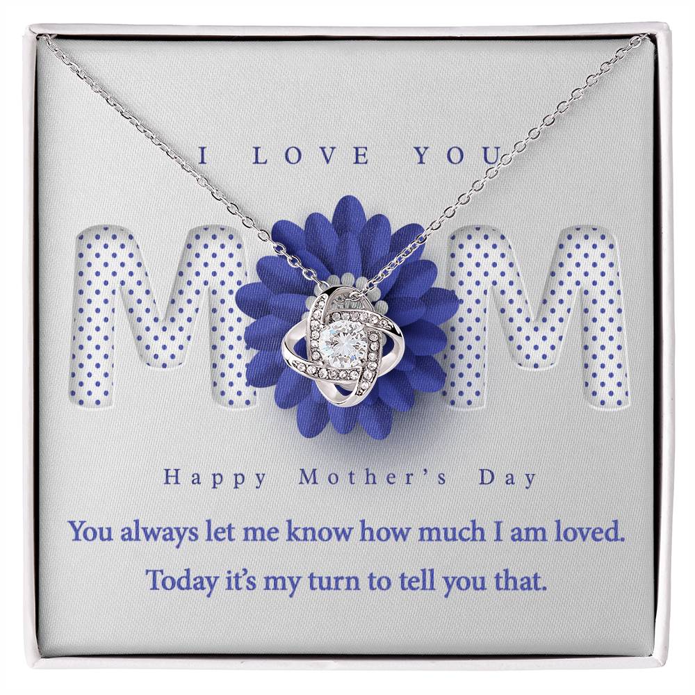 I Love You Mom Mother's Day Gift From Daughter or Son