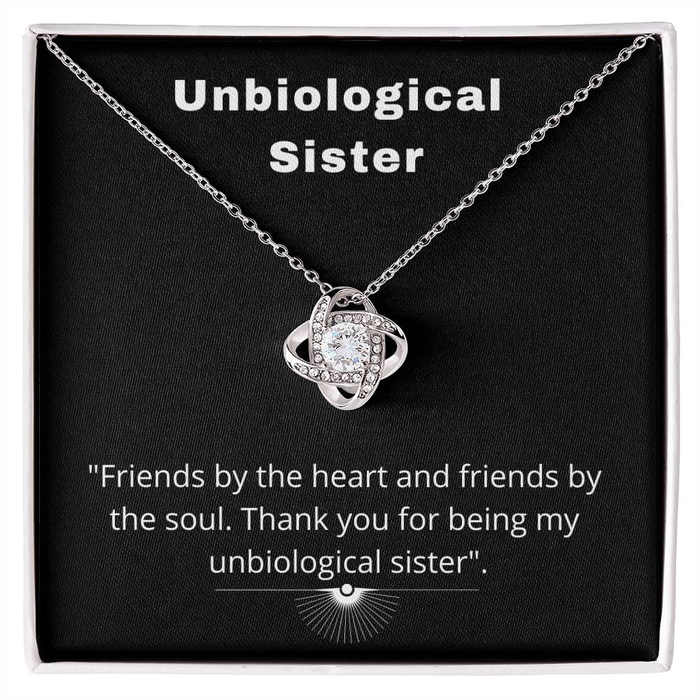 To My Unbiological Sister - Best Friend Forever - Necklace