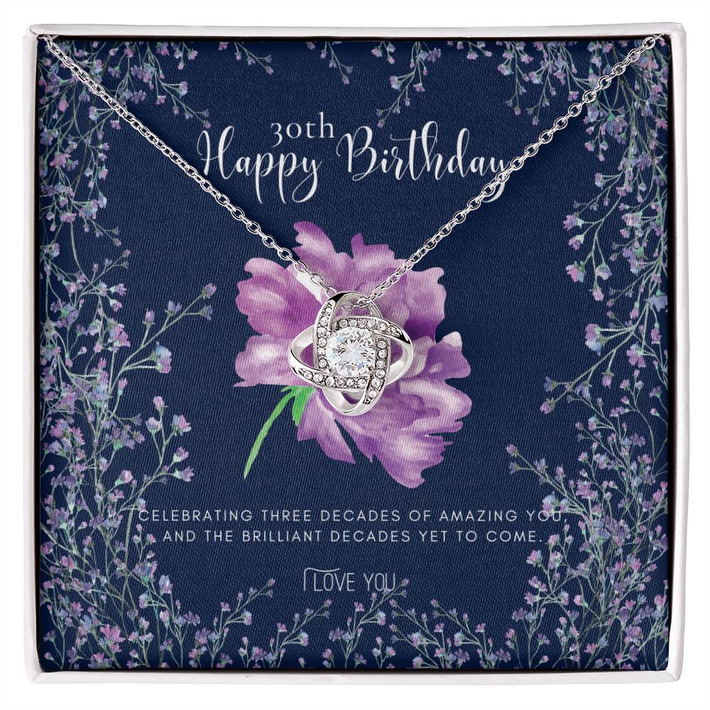30th Birthday Gifts for Women | Necklace for Her | 3 Decade Jewelry | 30 Years Old | Best Friend Gift | 30th Birthday Gift Necklace | Birthday Gift | Jewelry Gift for Her