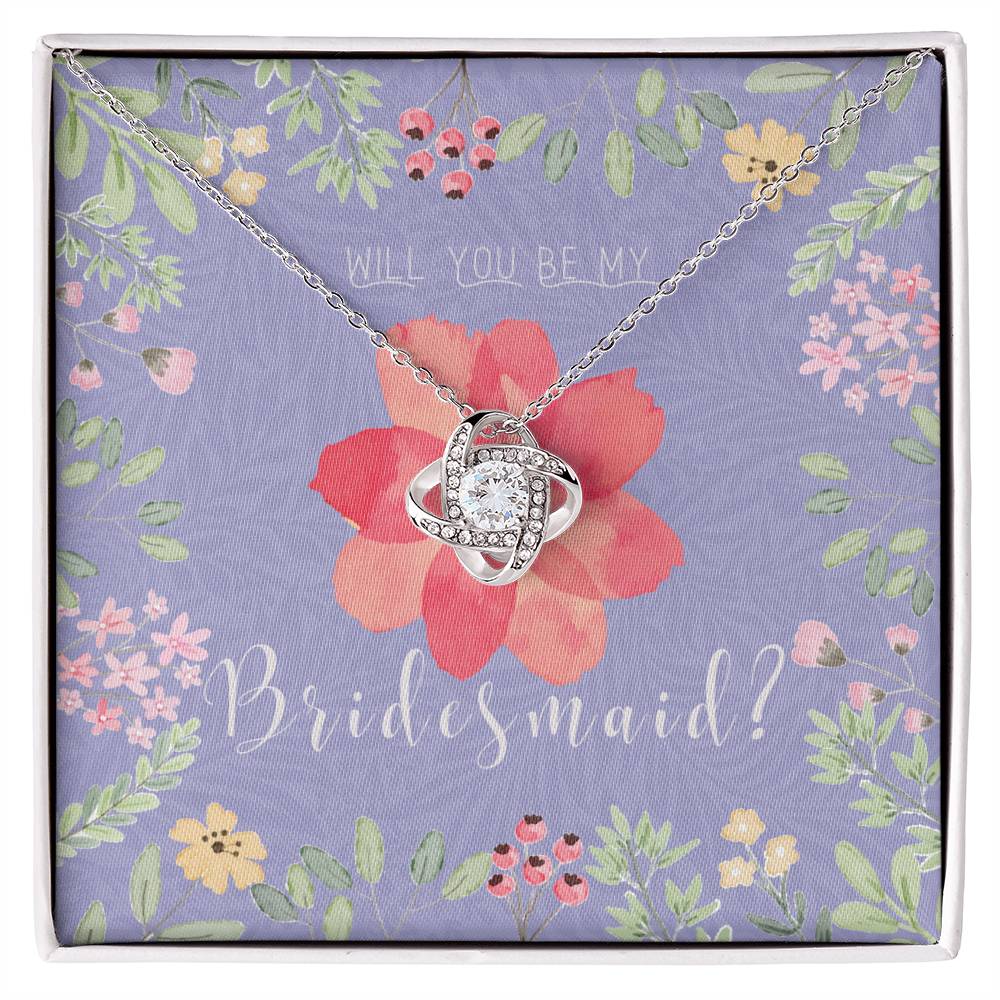 Bridesmaid Proposal Necklace | Bridesmaid Proposal Jewelry | Bridesmaid Proposal | Matron of Honor Gift | Maid of Honor Gift Necklace | Be My Bridesmaid | Will You Be My Bridesmaid?