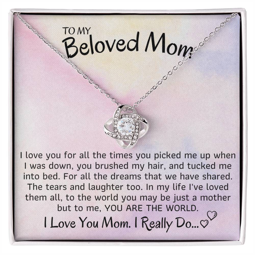 Enticing Love Knot Necklace