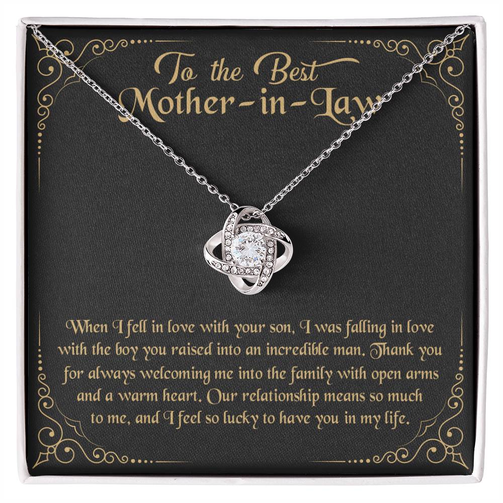 To the Best Mother-In-Law Gift for Mother's Day, Birthday, Anniversary