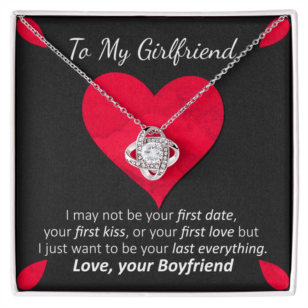 (Premium) Love Knot Necklace | Personalized Gift for Your Loving Girlfriend! ❤️