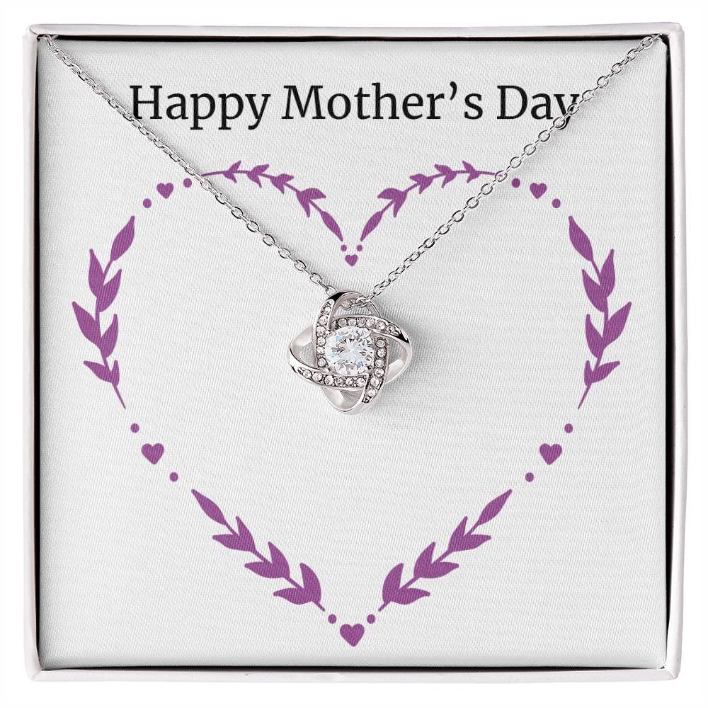 Happy Mother's Day - Love Knot Necklace