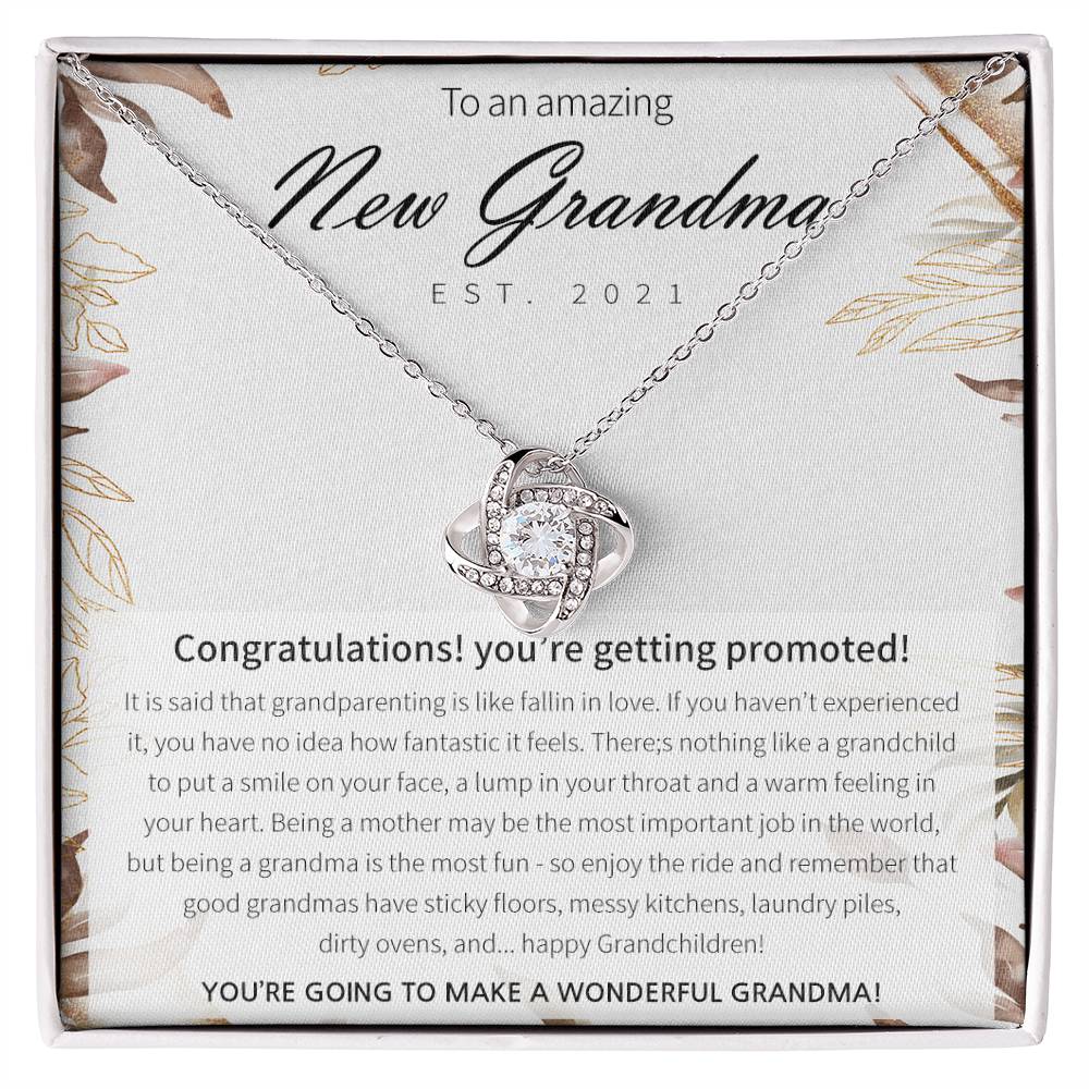 Promoted to Grandma, New Grandma Gifts, New Grandma, New Grandma Gifts for a Friend, New Grandma Gifts Ideas, New Grandma Gifts for Women, New Grandma Necklace, New Grandma Gifts 2021, Promoted to Grandma Pregnancy Reveal Gift, First Time Grandma
