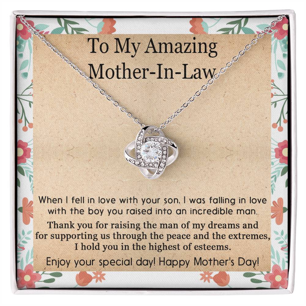 (Almost Gone) Gift for Mother-In-Law - Support Us - Love Knot
