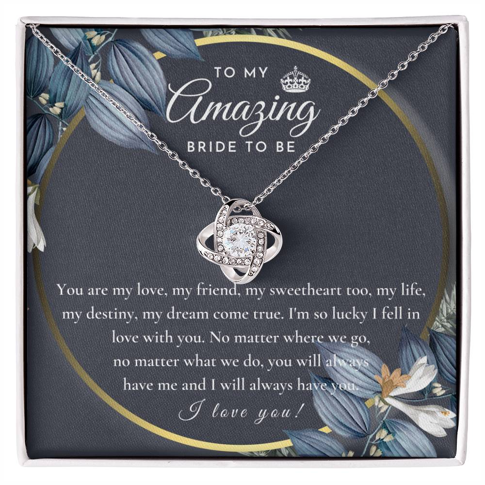 Engagement Gift for Bride to Be, Future Wife Necklace, Bride to Be Necklace, Gift for Bride, Sentimental Gift for Future Bride From Groom, Fiance Gift for Her