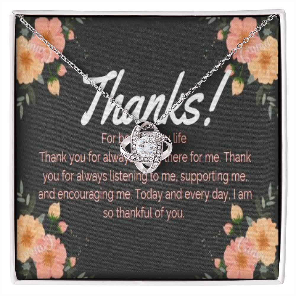 Thank You Gift, Gift for Friend, Best Friend Gift, Best Friend Necklace, Thank You for Being in My Life