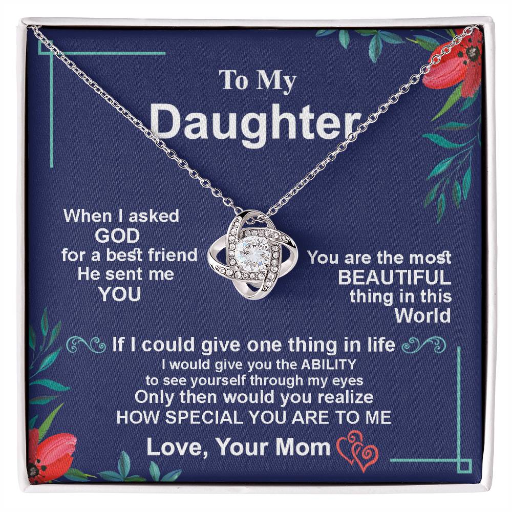 To My Daughter - You Are Special to Me - Necklace