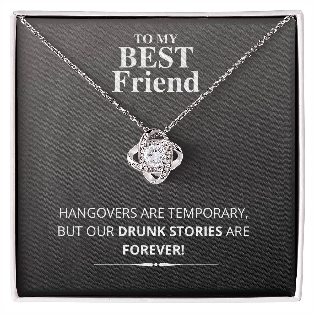 To My Best Friend - Love Knot Necklace (New Arrival)
